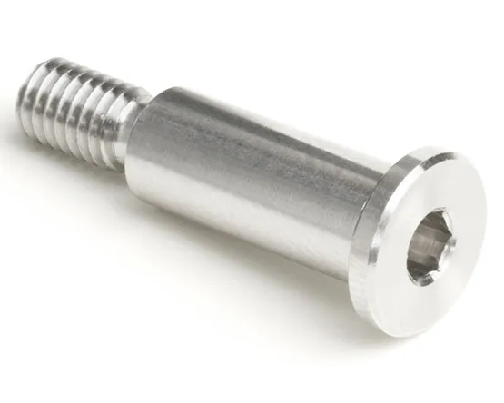 1/4 (10-32 UNF) X 3/4 PRECISION ULTRA LOW SOCKET SHOULDER SCREW A4 (316L) STAINLESS STEEL