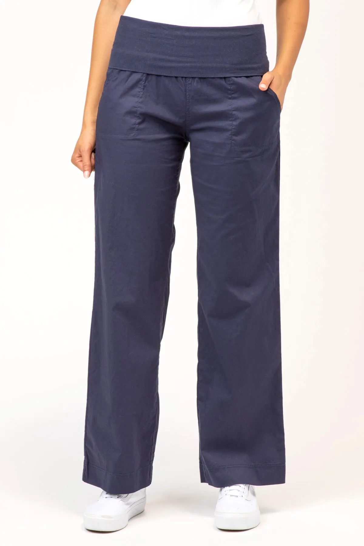 Fold Over 4-Pocket Pants