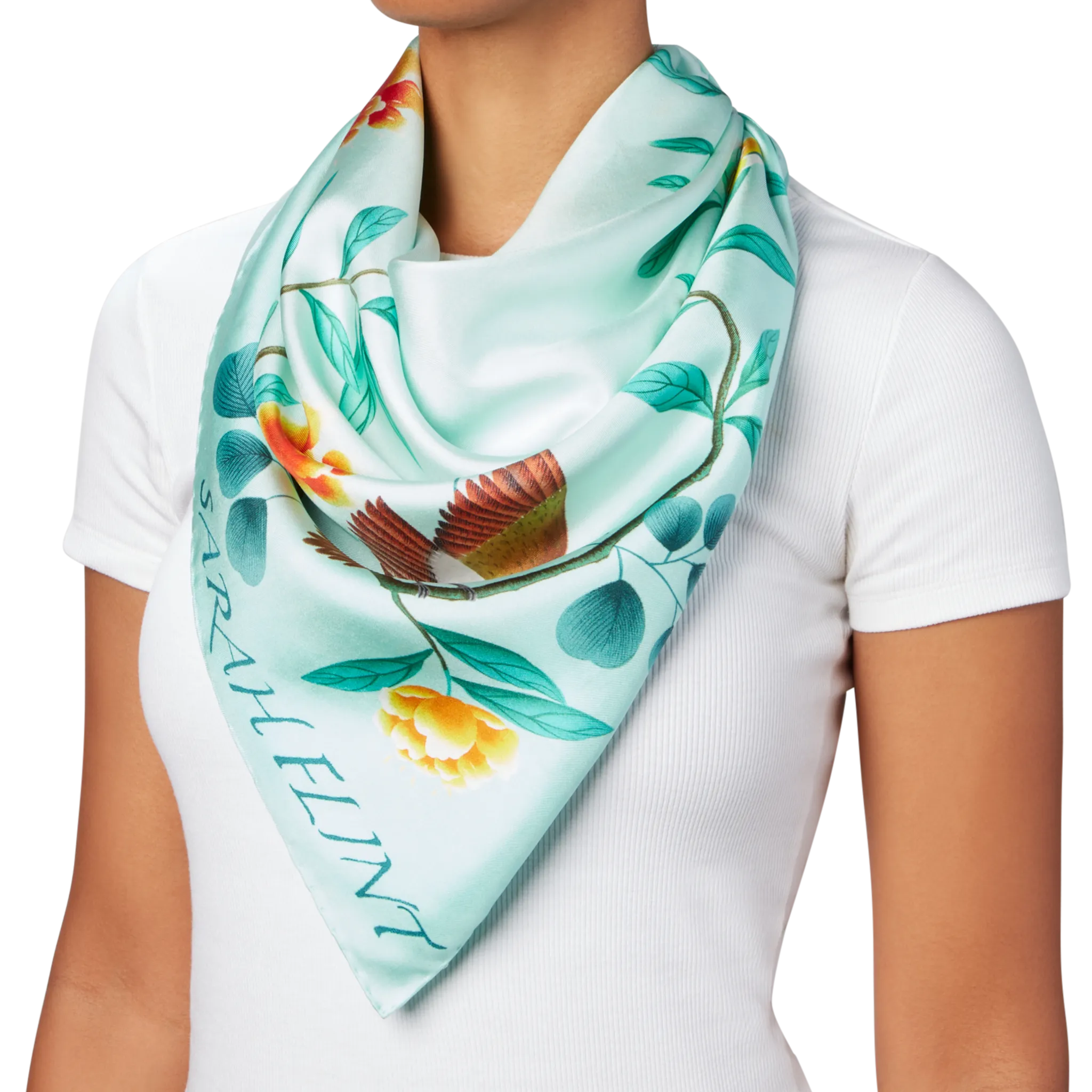 90-Inch Birdsong Scarf