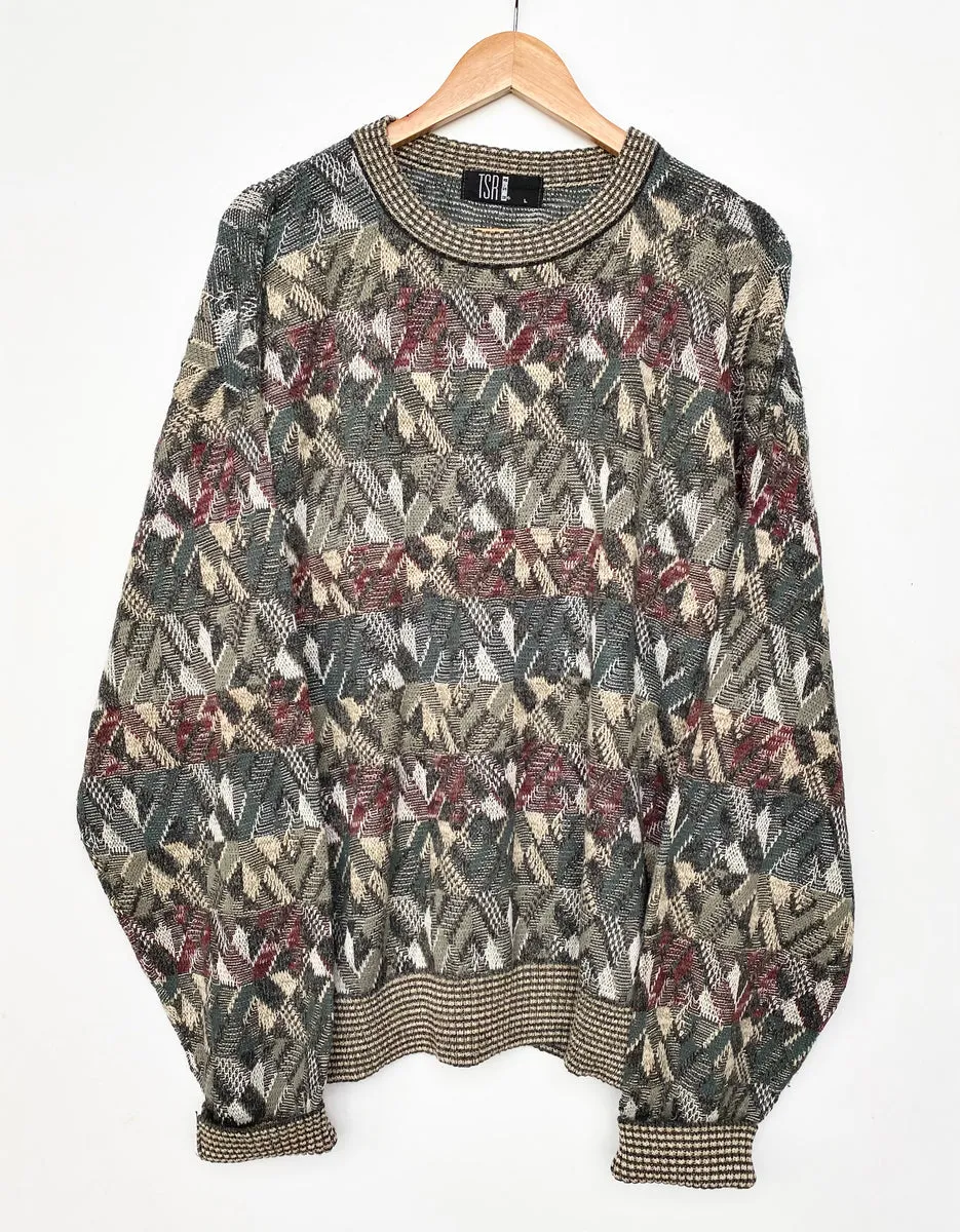 90s Grandad Jumper (L)