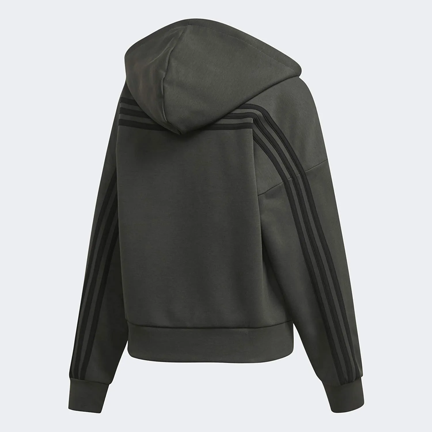 adidas Athletics App Women's Athletic Hoodies, Legend Earth/Black, Size X-Large