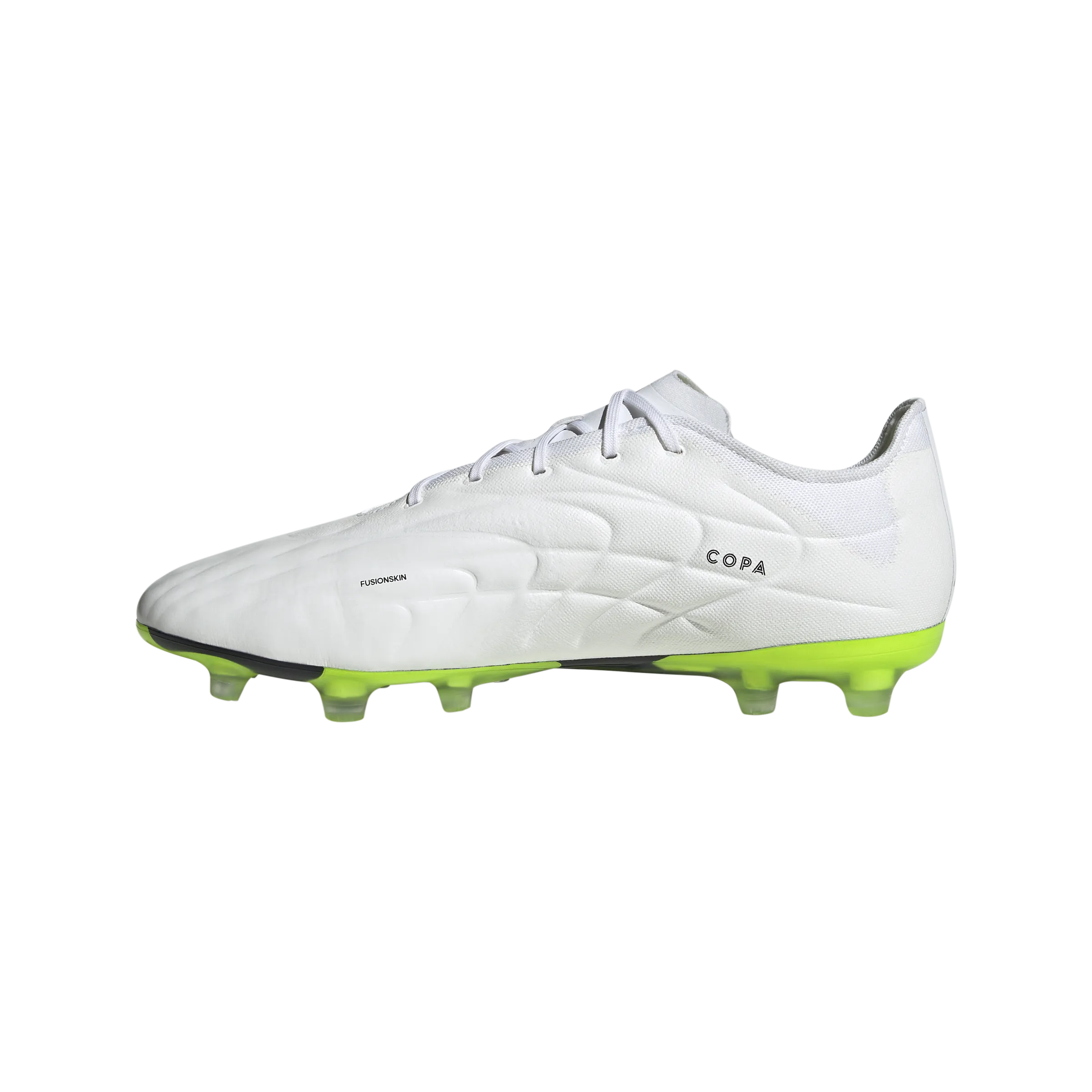 adidas Copa Pure.2 Firm Ground Football Boots - White/Black/Lucid Lemon