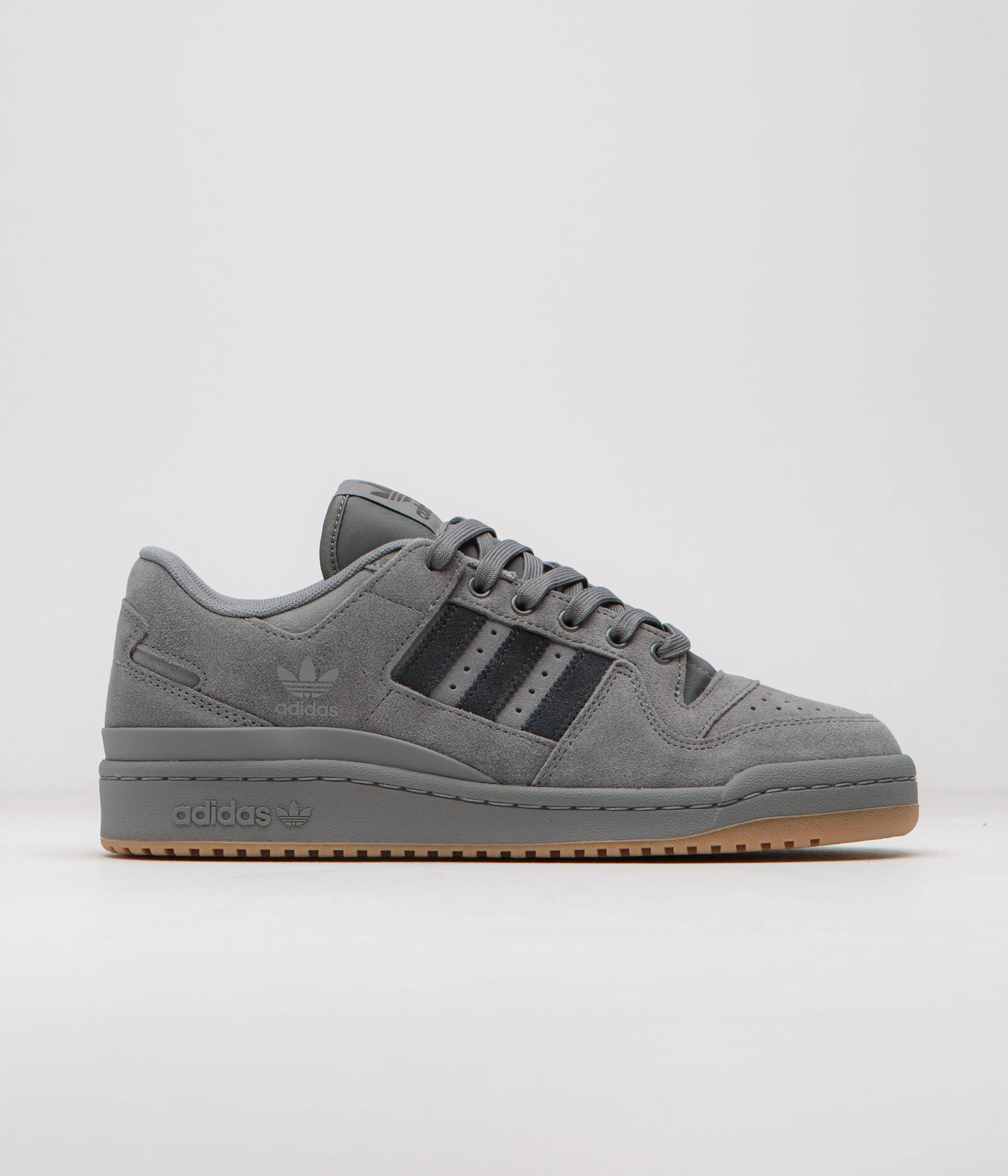 Adidas Forum 84 Low ADV Shoes in Grey Four/Carbon/Grey Three