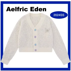 Aelfric Eden Casual Long Sleeves Cardigans | Street Style Clothing