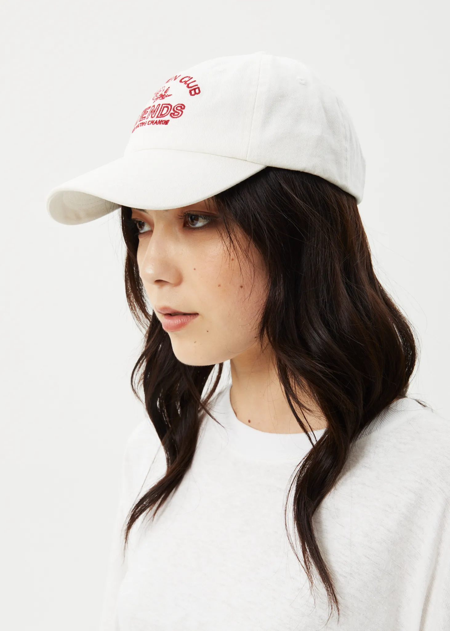 AFENDS Women's Cultivate Panel Cap White