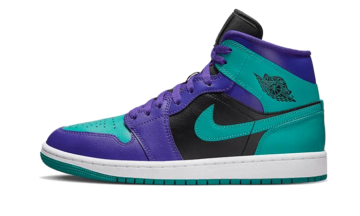 Air Jordan 1 Mid Black Grape - Premium quality sneakers for sale