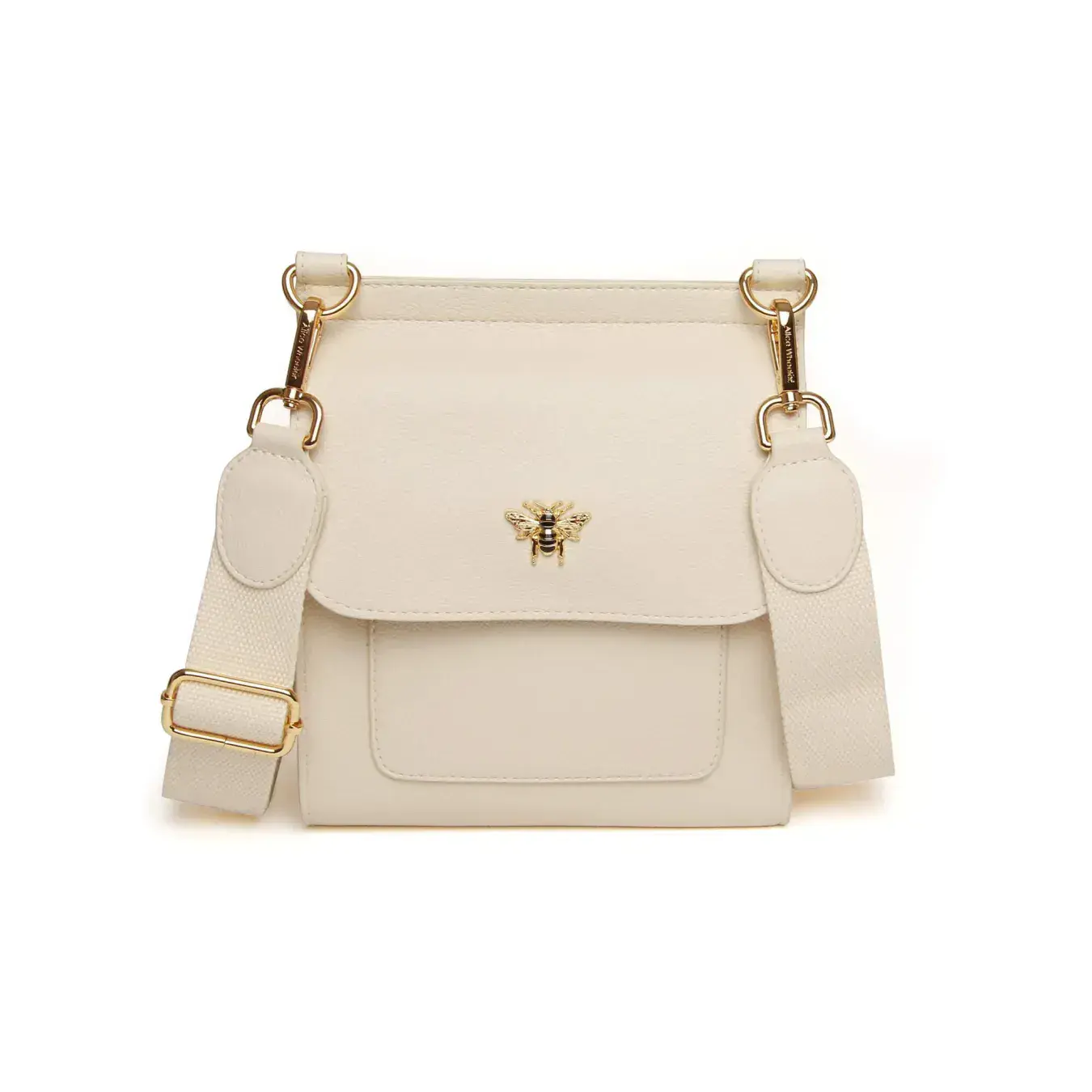 Alice Wheeler Bloomsbury Crossbody Pastel Cream