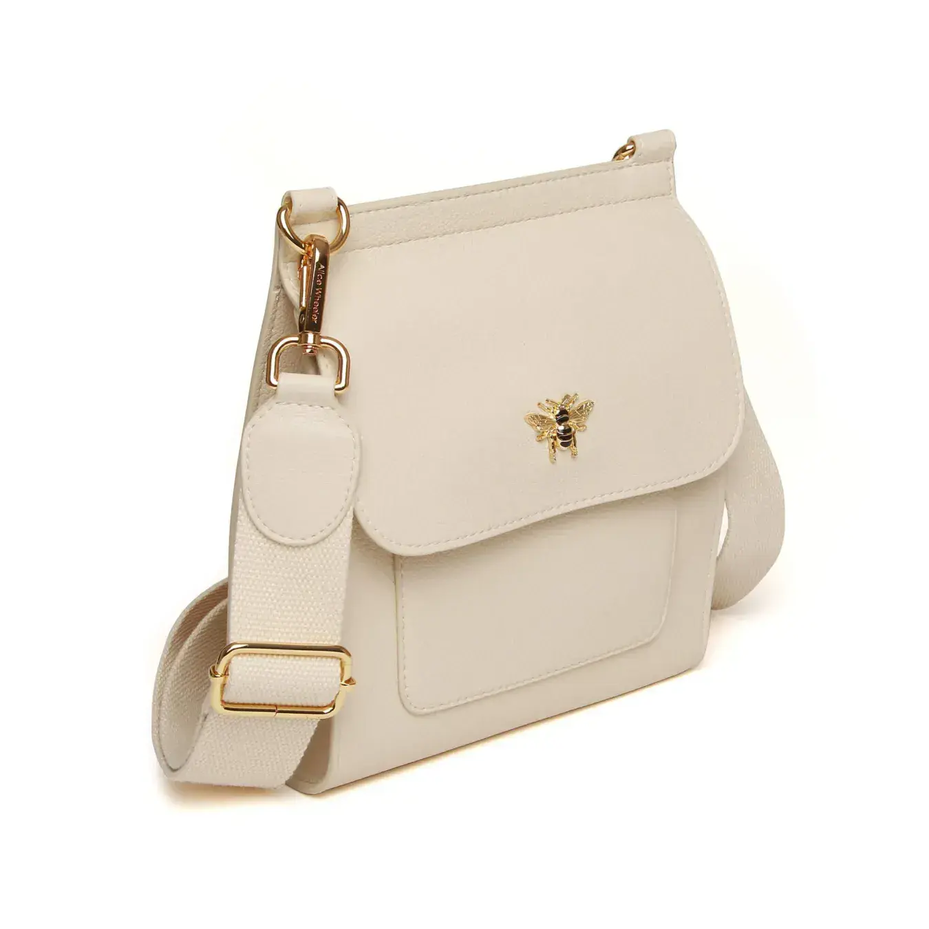 Alice Wheeler Bloomsbury Crossbody Pastel Cream