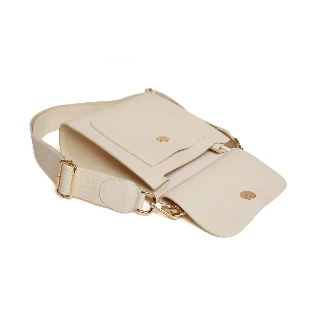 Alice Wheeler Bloomsbury Crossbody Pastel Cream