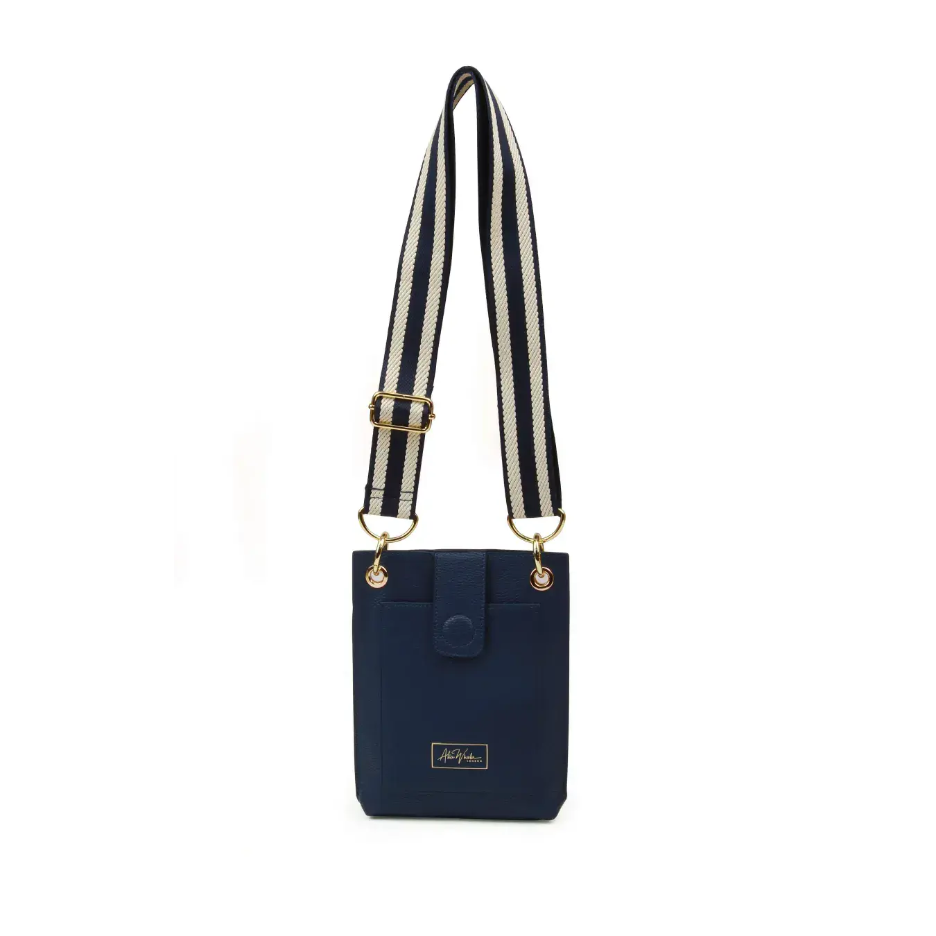 Navy Alice Wheeler Primrose Cross Body Phone Bag