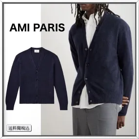 AMI PARIS cardigans logo designers