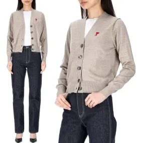 AMI PARIS Casual Style Wool Long Sleeves Plain Office Style Logo - Updated for better search discoverability.