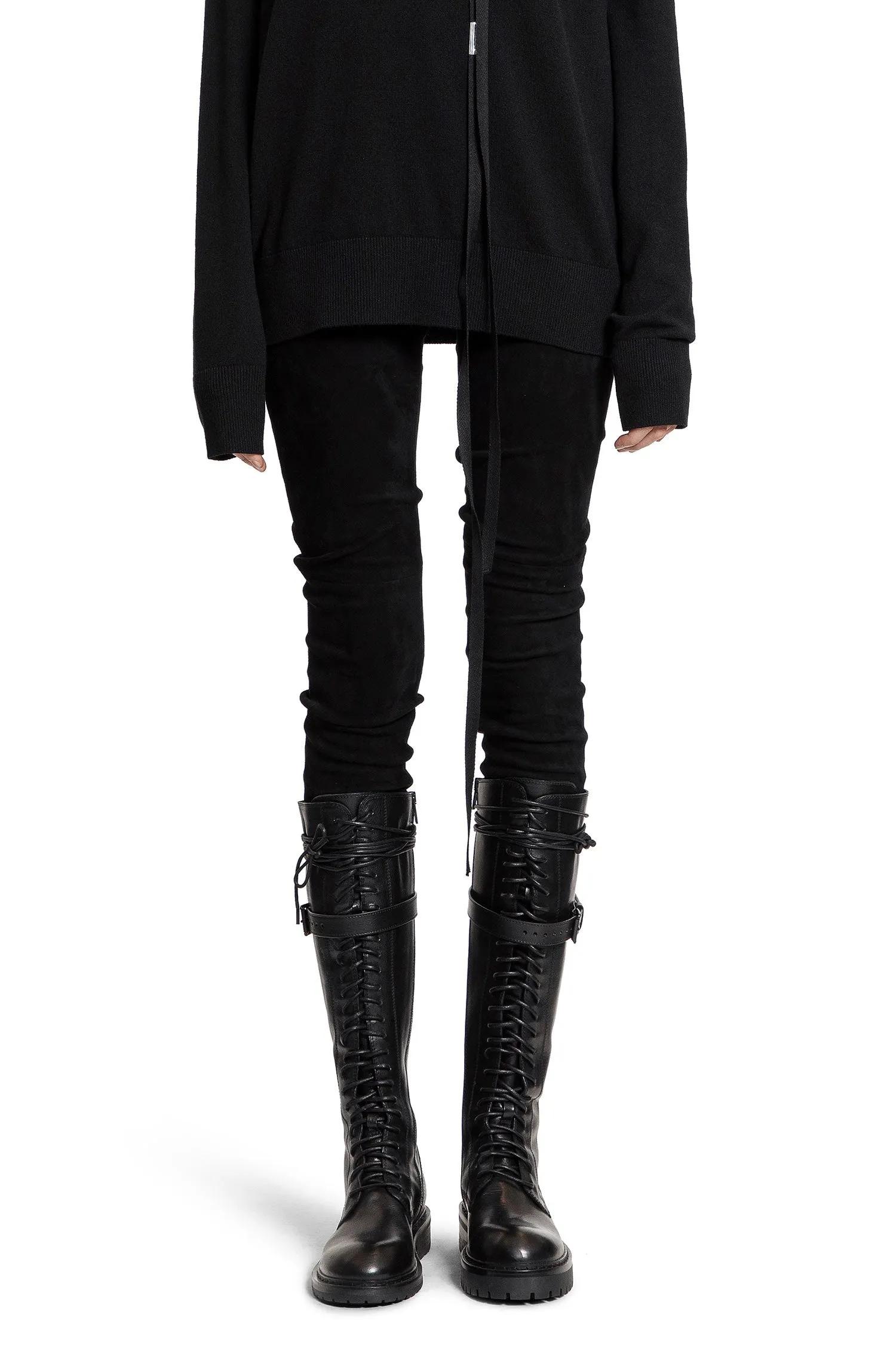 Ann Demeulemeester Florence Suede Leggings