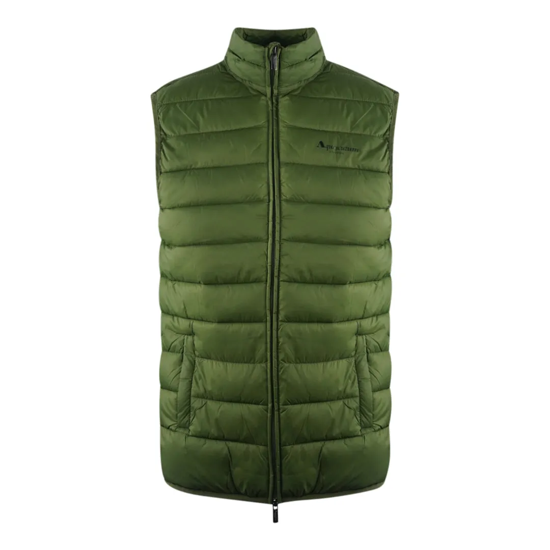 Aquascutum Men's Green Gilet JK002 06