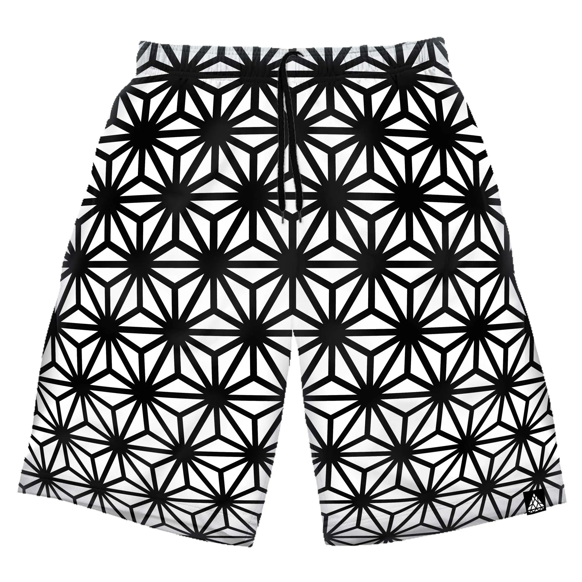 Asanoha Pattern Shorts