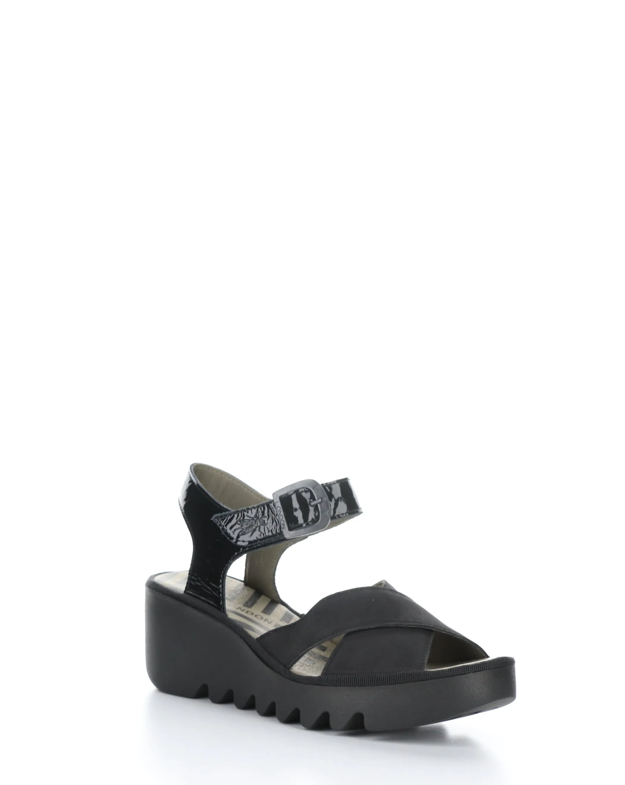 BACE411FLY 000 BLACK Round toe Sandals - Shop Now