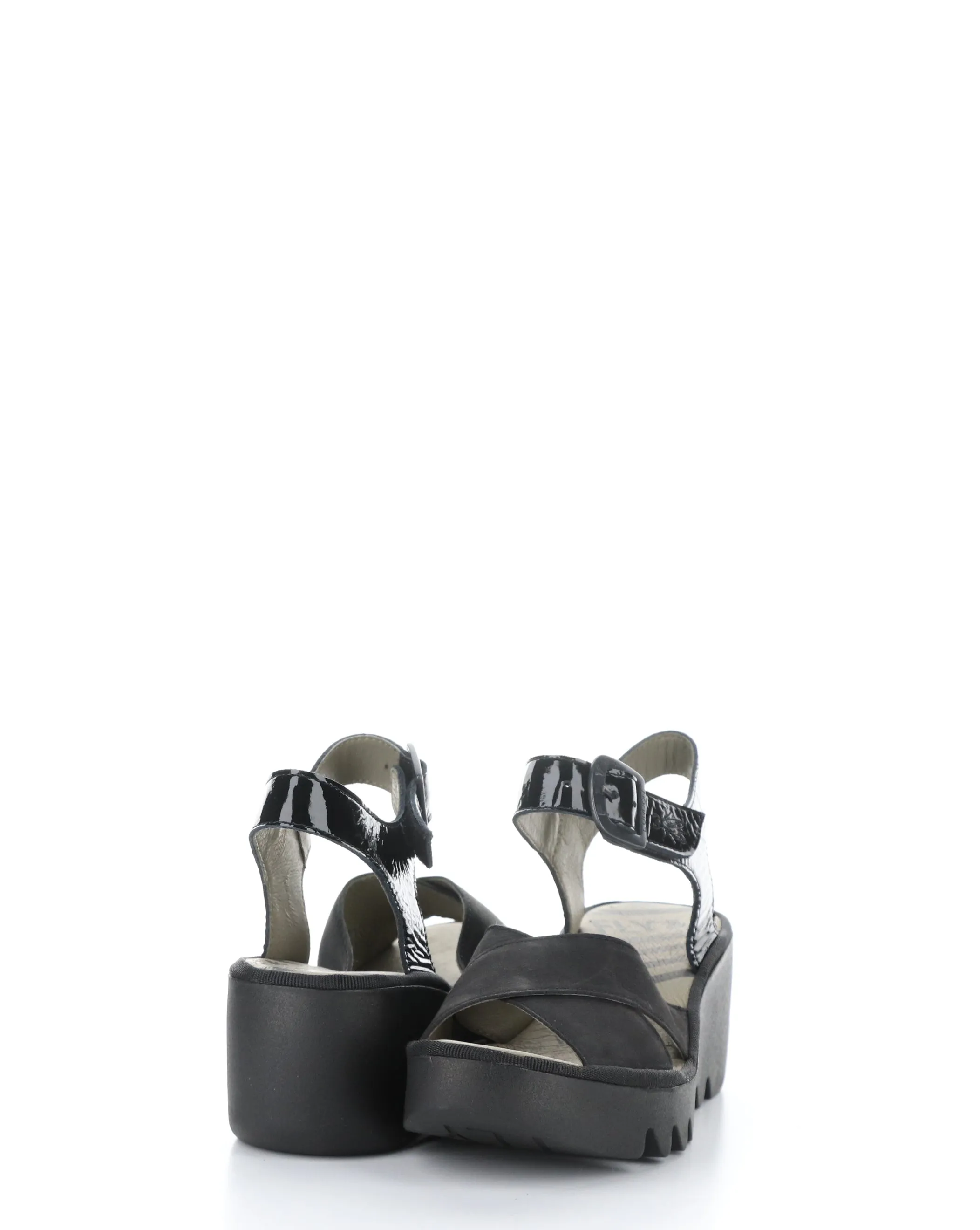 BACE411FLY 000 BLACK Round toe Sandals - Shop Now