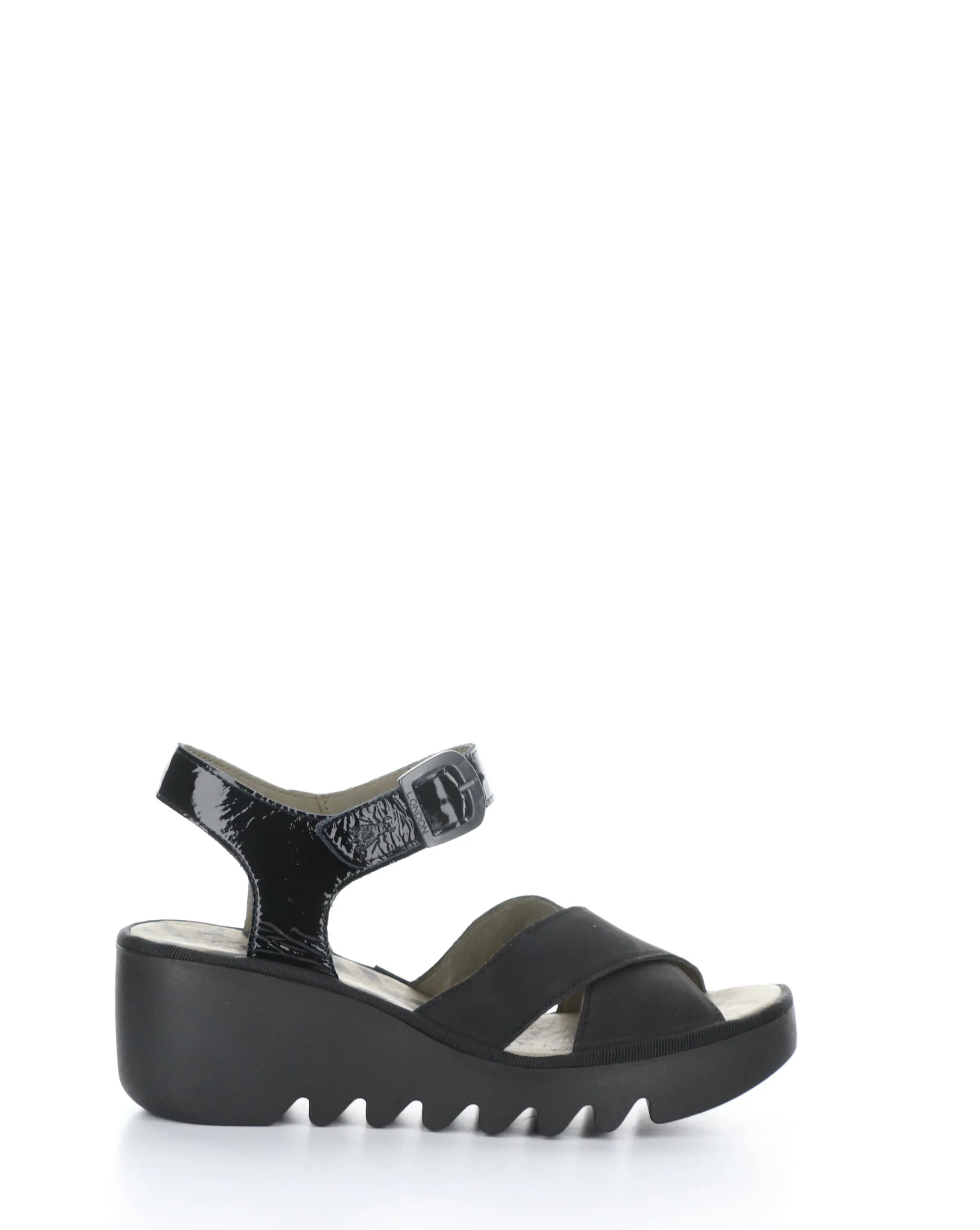 BACE411FLY 000 BLACK Round toe Sandals - Shop Now