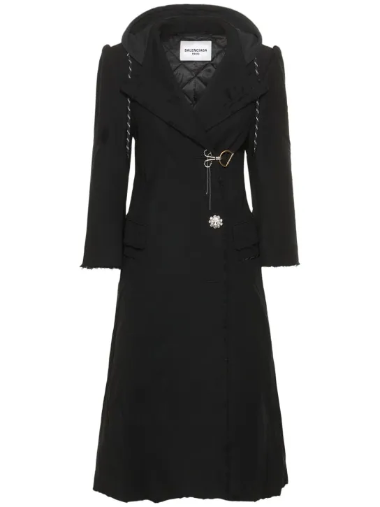 Balenciaga gabardine coat