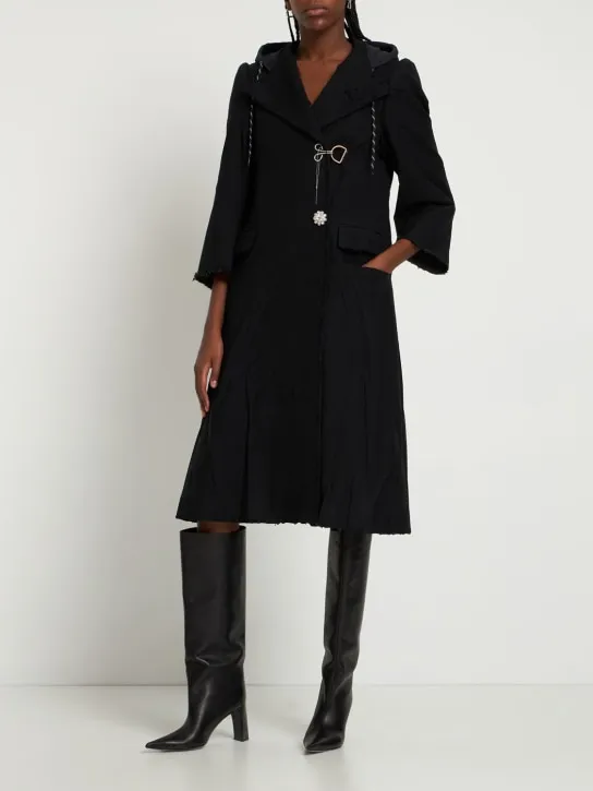 Balenciaga gabardine coat