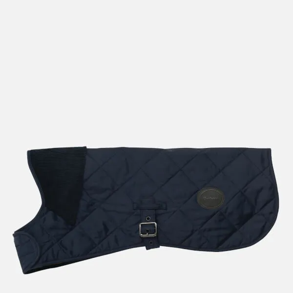 Barbour Quilted Dog Coat - Navy