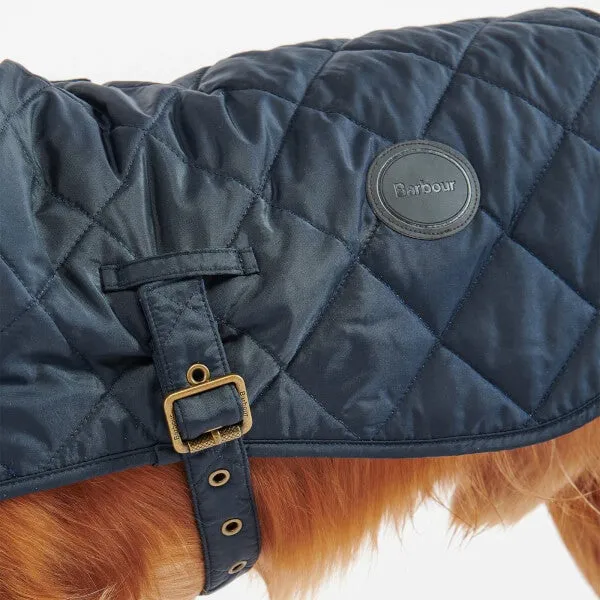 Barbour Quilted Dog Coat - Navy