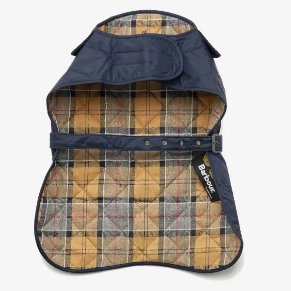 Barbour Quilted Dog Coat - Navy