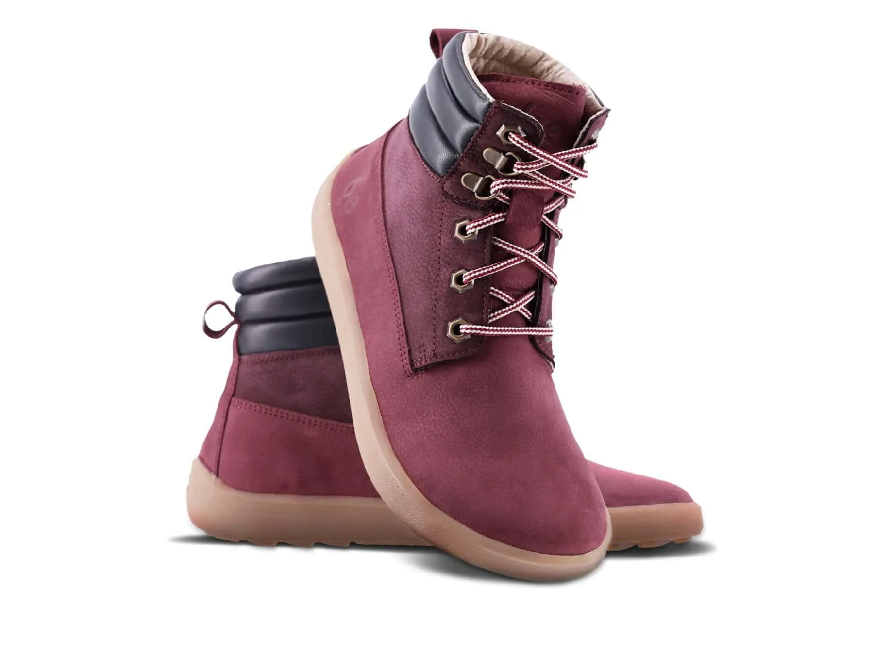 Be Lenka Nevada Neo Burgundy Barefoot Boots