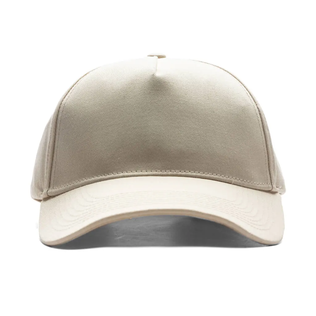 Beige Cap with Back Logo