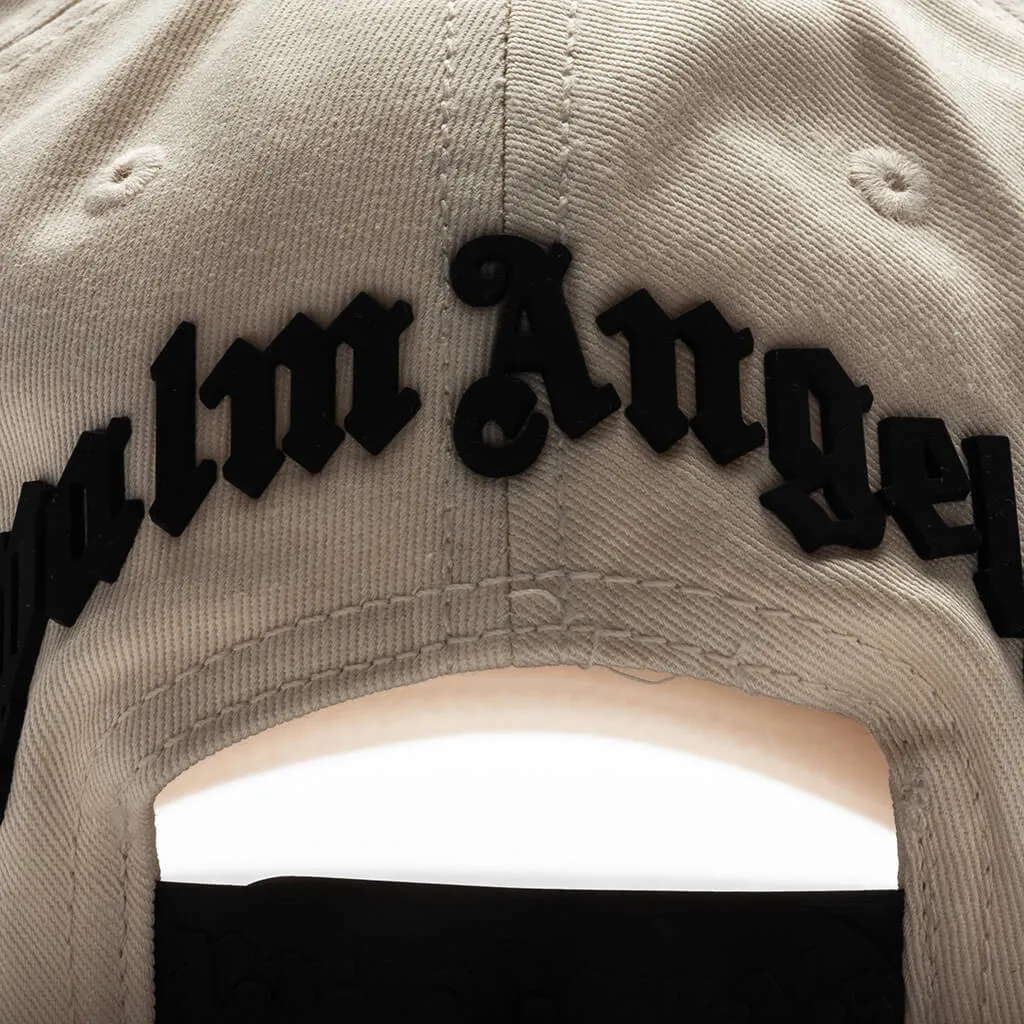 Beige Cap with Back Logo