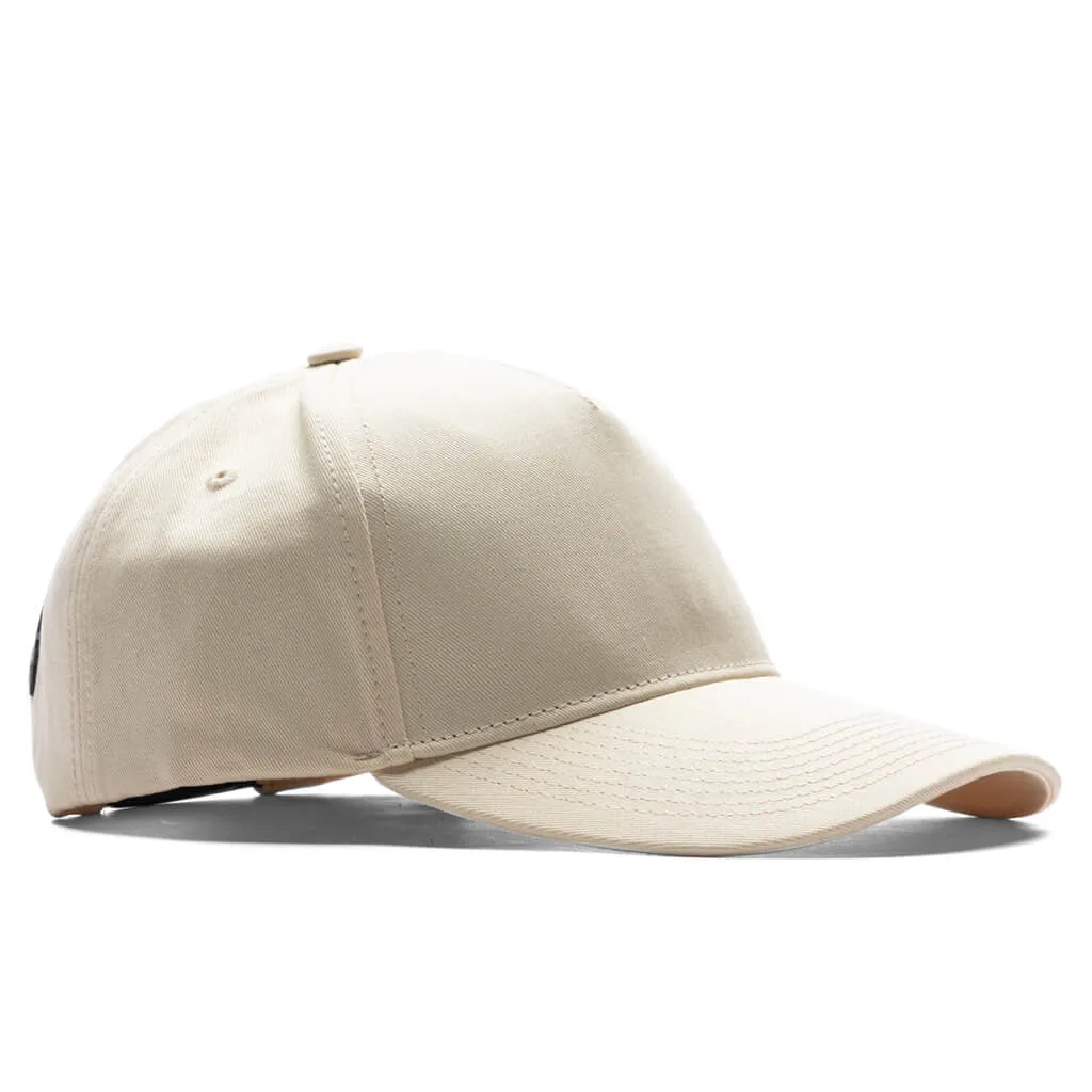 Beige Cap with Back Logo