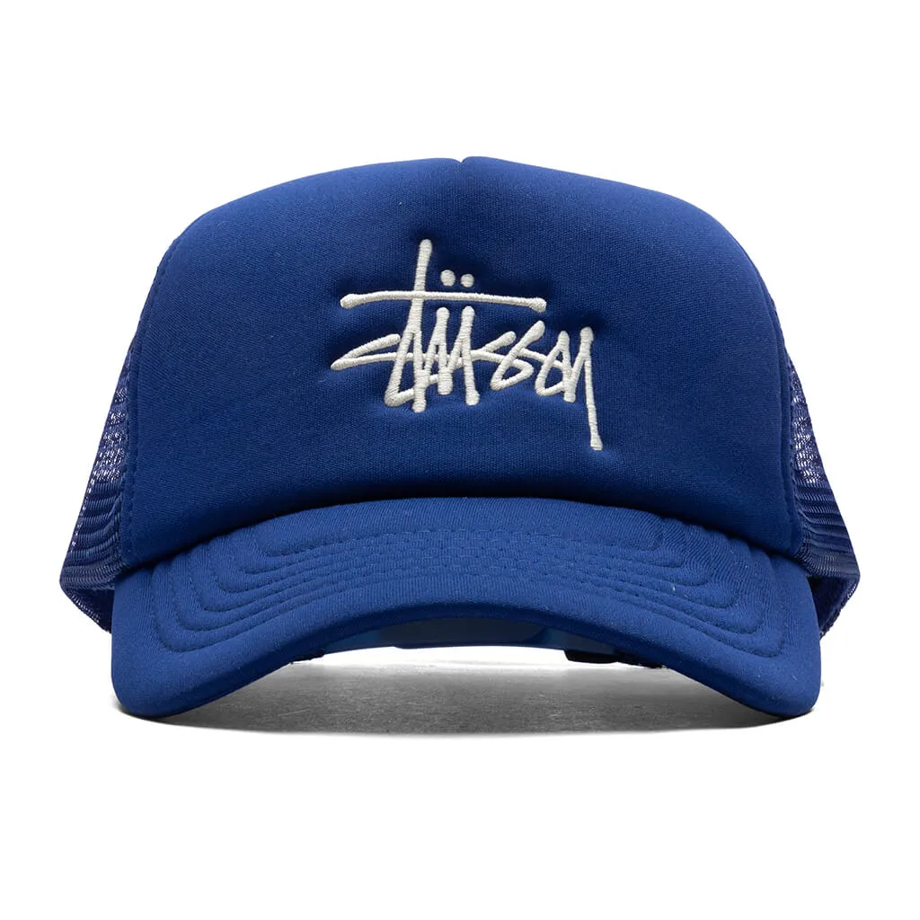 Big Basic Trucker Cap - Royal - Shop Now