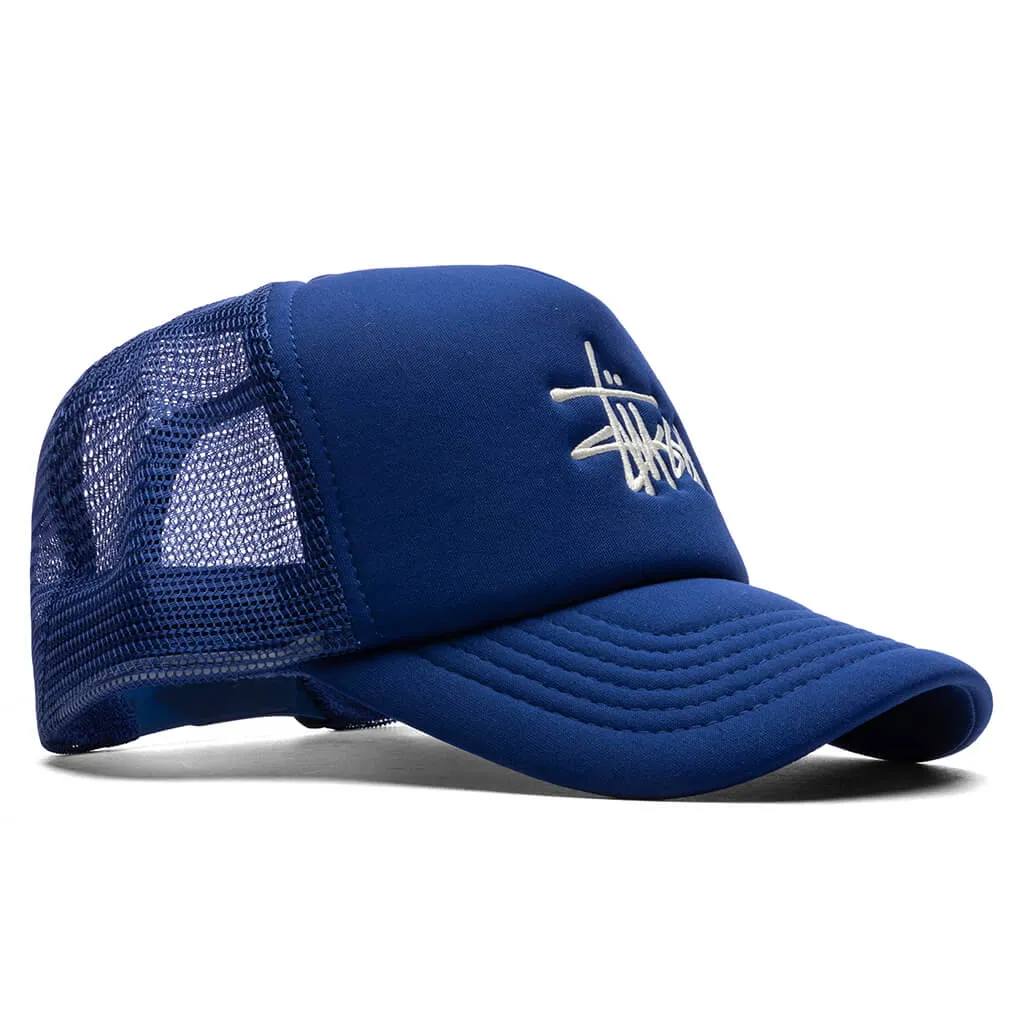 Big Basic Trucker Cap - Royal - Shop Now