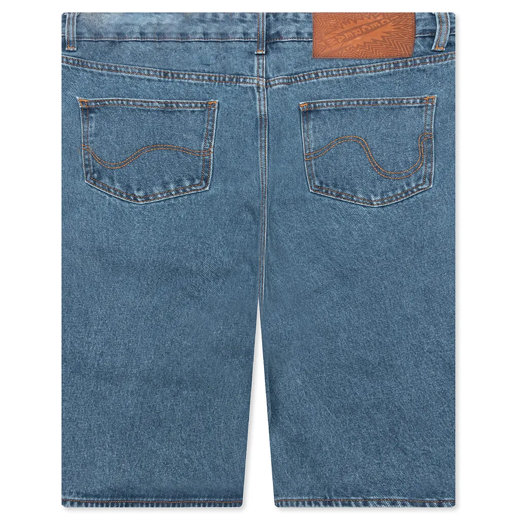 Big Boy Jean Shorts - Light Brown