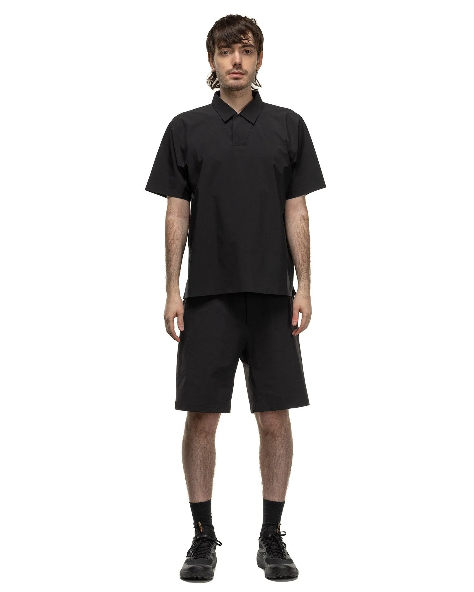 Black Dromos Technical Polo