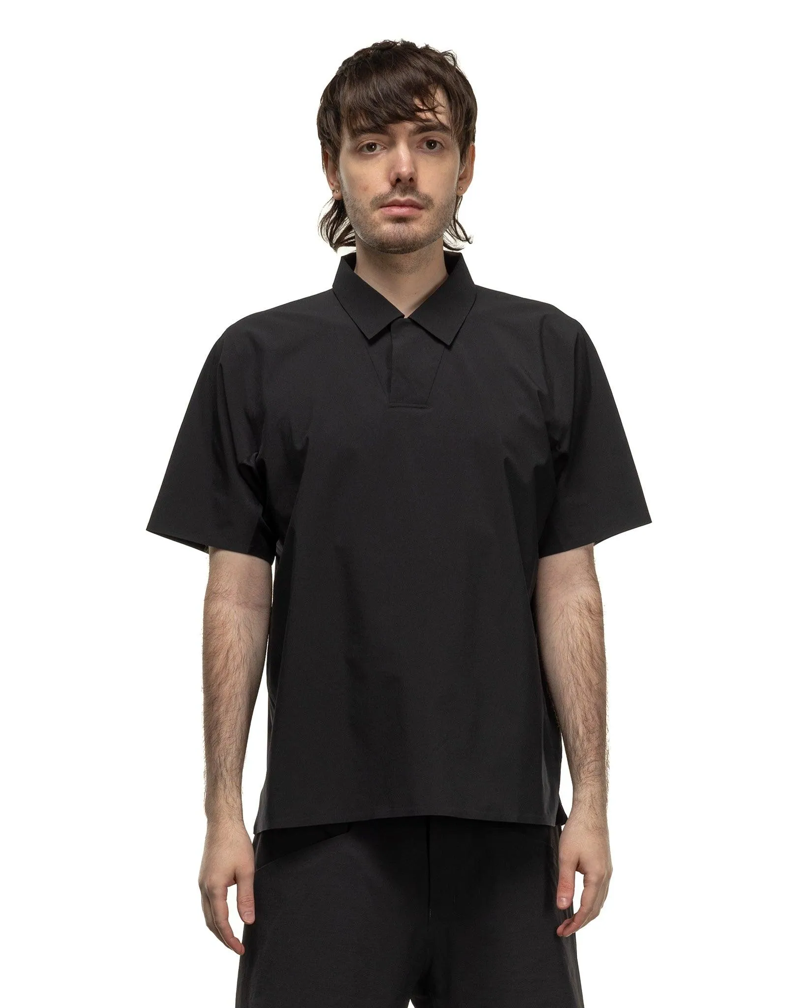 Black Dromos Technical Polo