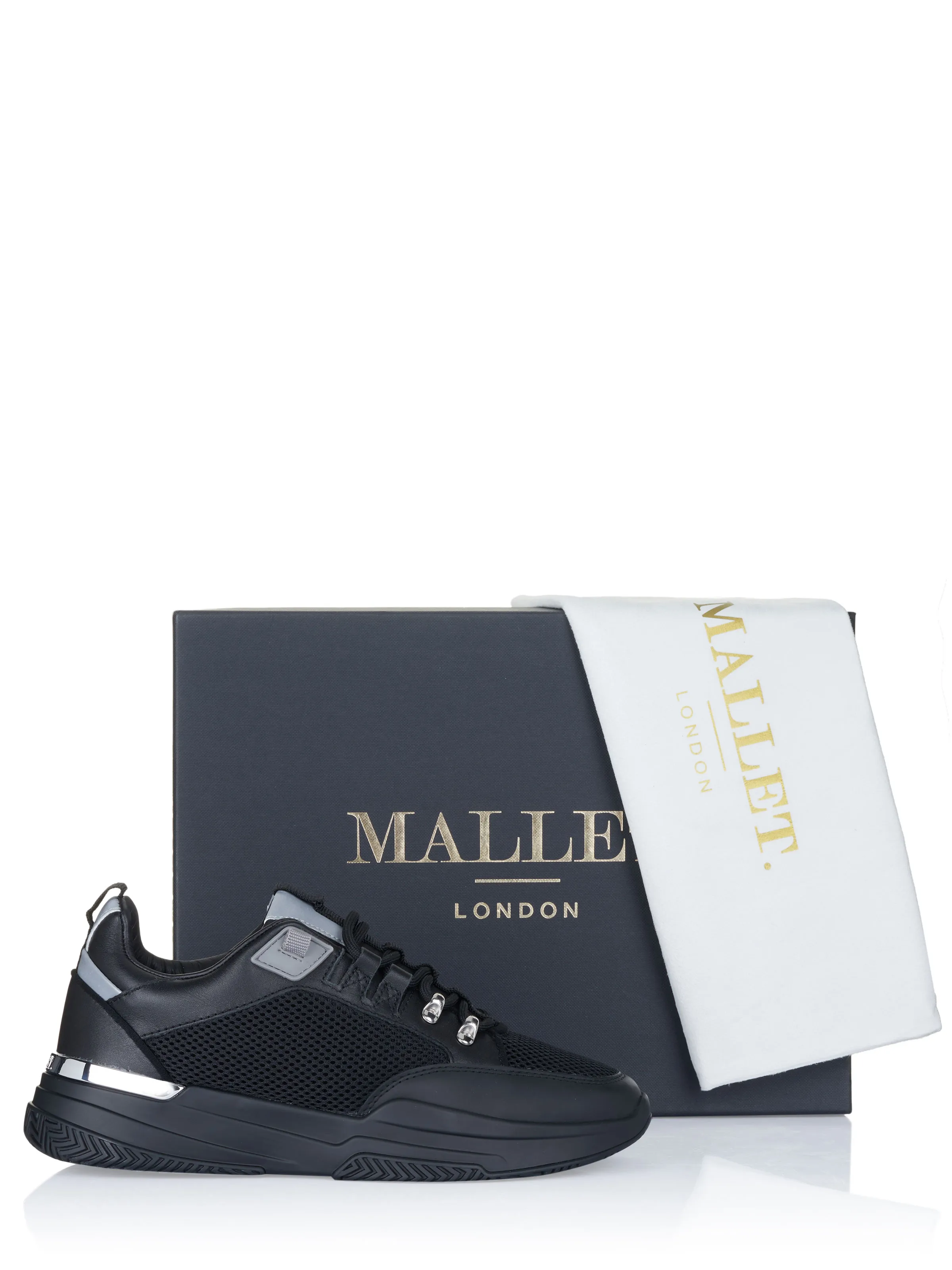 Black Mallet Sneaker