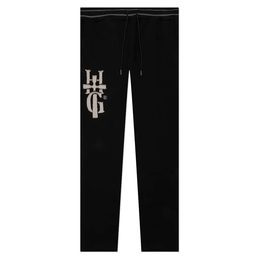 Black Prep School Pants