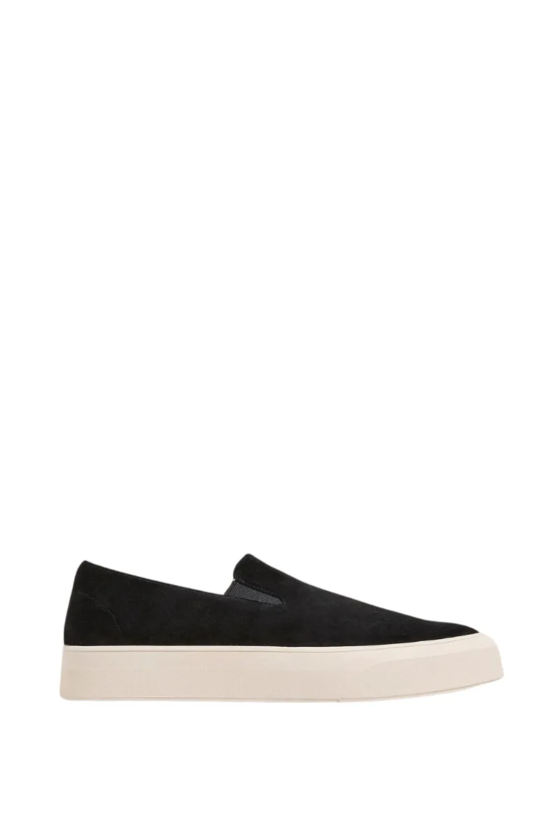 Black Suede August Sneaker