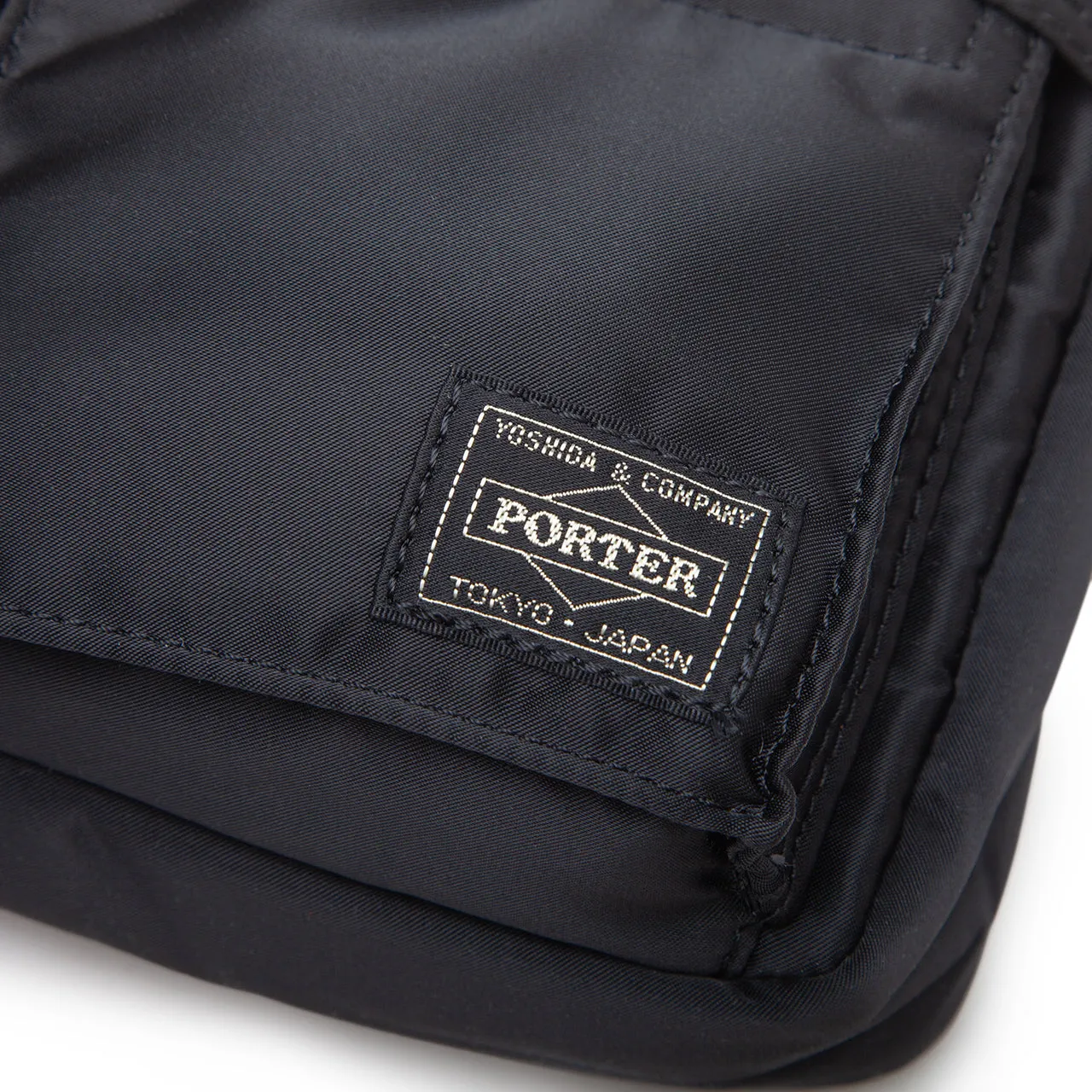 Black Tanker Shoulder Bag by Yoshida Porter