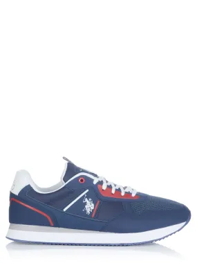 blue U.S. Polo Assn. shoe