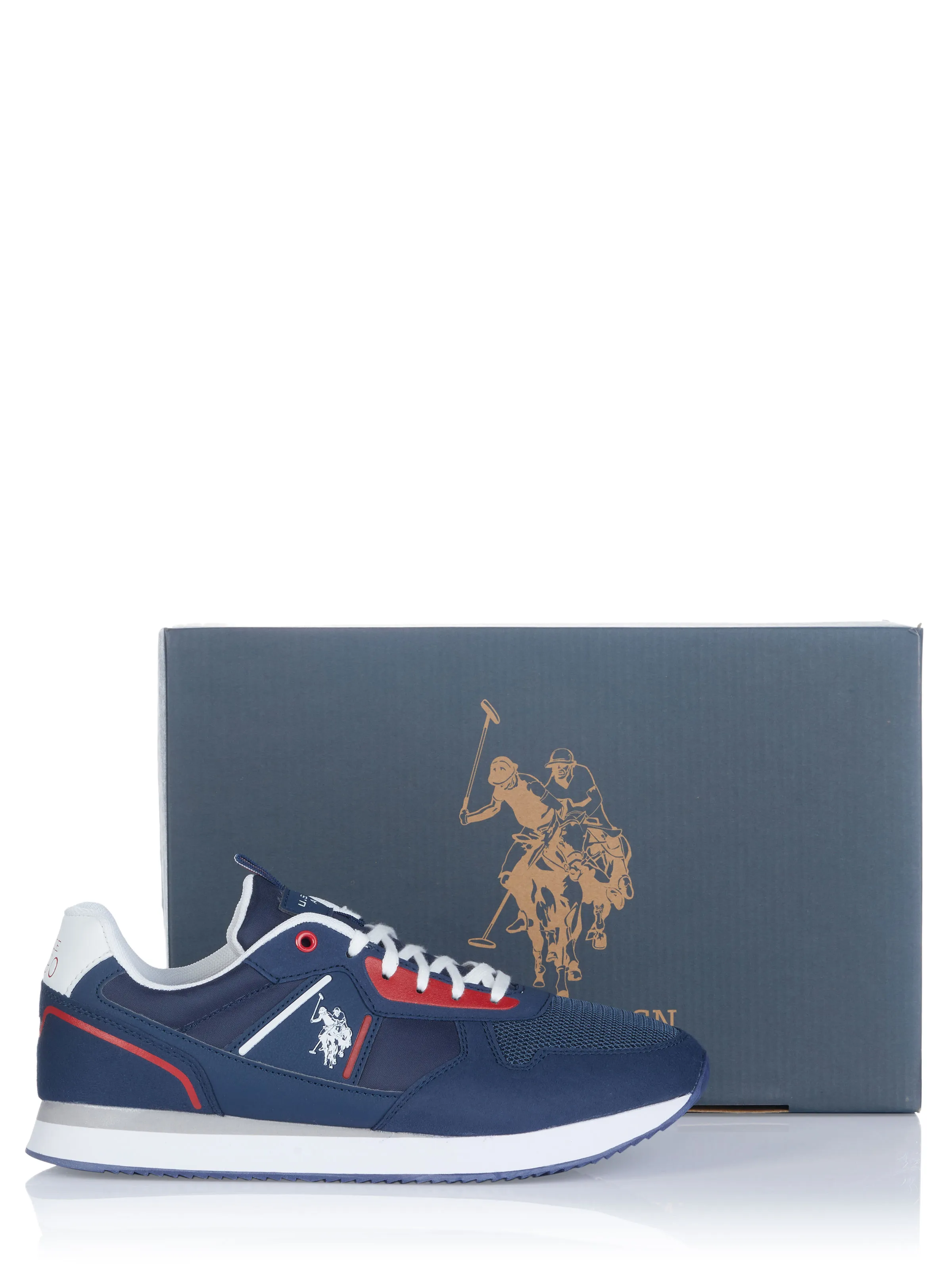 blue U.S. Polo Assn. shoe