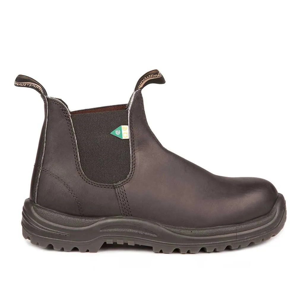 Blundstone 163 Black Work Safety Boots at A One Clothing