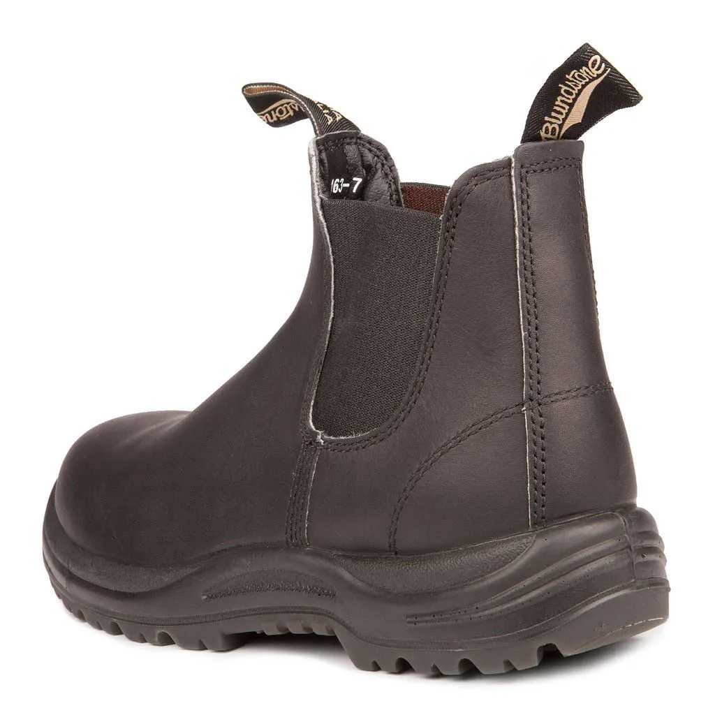 Blundstone 163 Black Work Safety Boots at A One Clothing