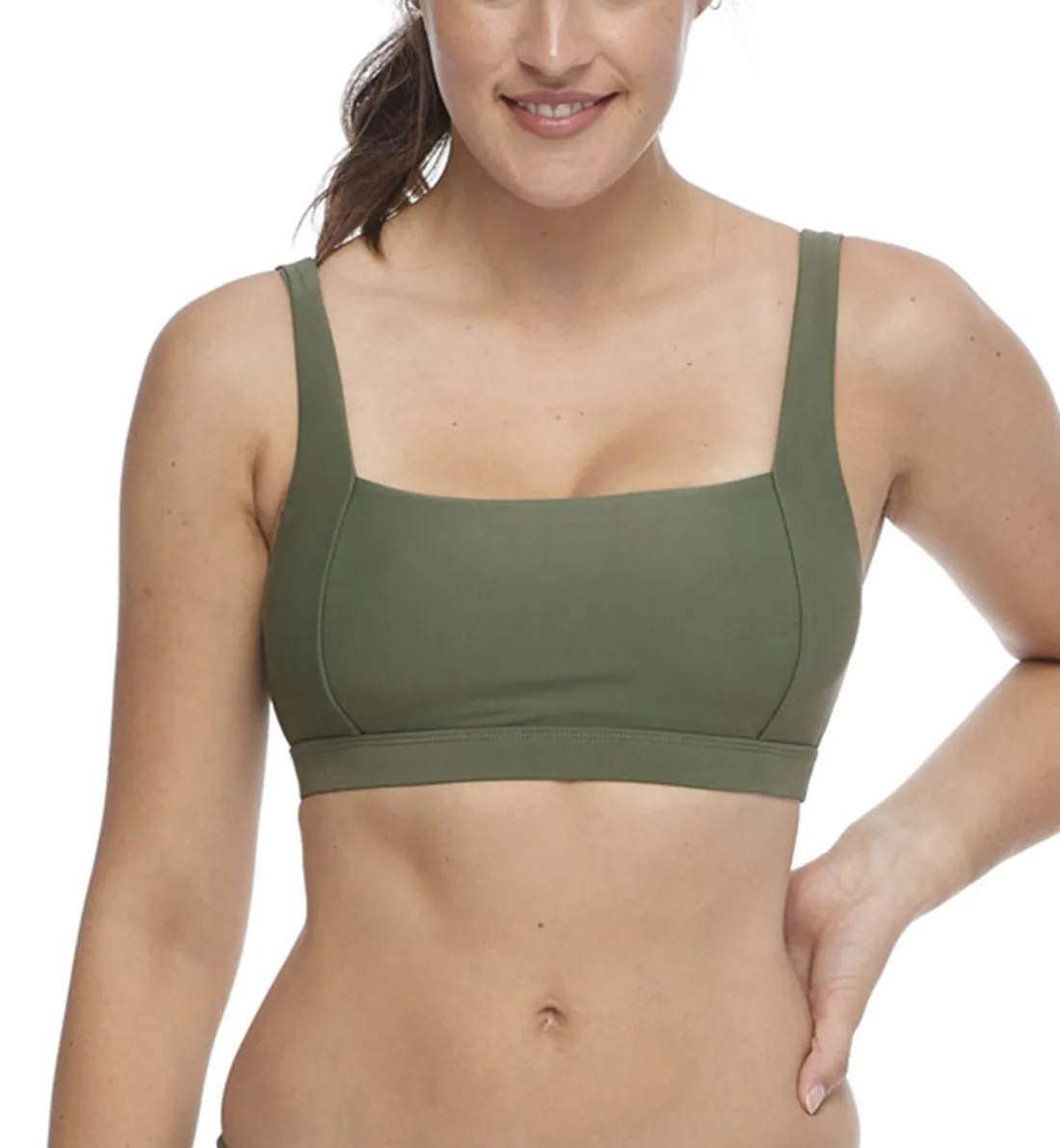 Alison D DD Bralette Bikini Top by Body Glove Smoothies - Cactus