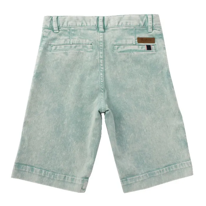 Bonpoint Aqua Green Child Cooper Bermuda Shorts