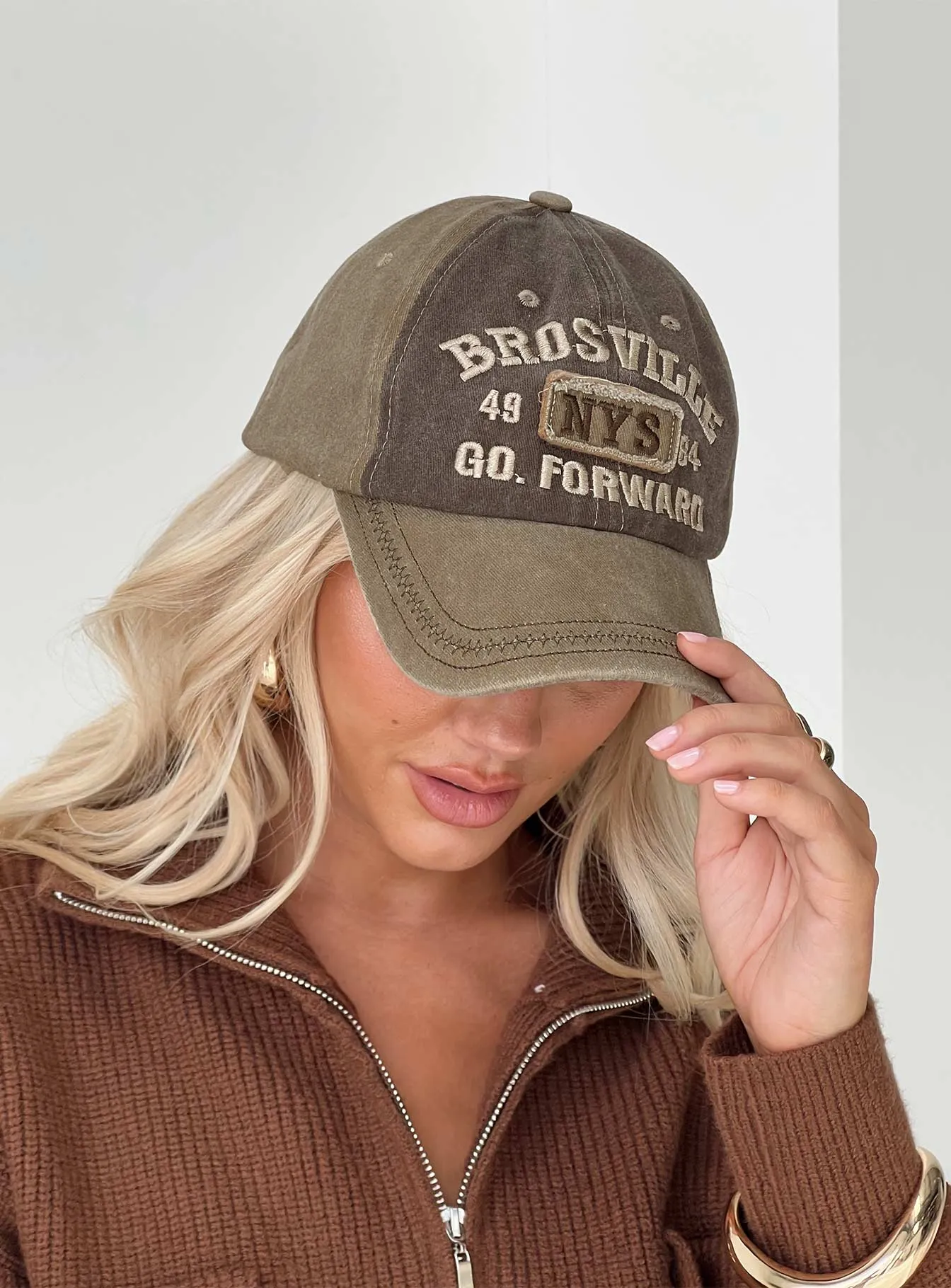 Brown Dad Cap Goodbye