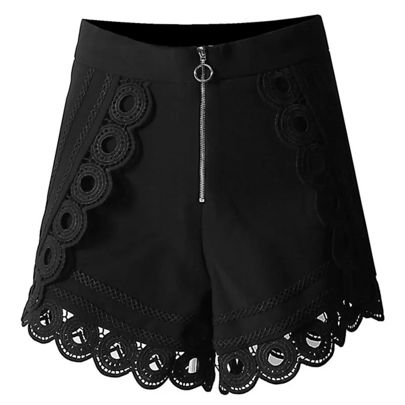 Bunko Lace Wide Leg Shorts - Stylish Women's Bottoms