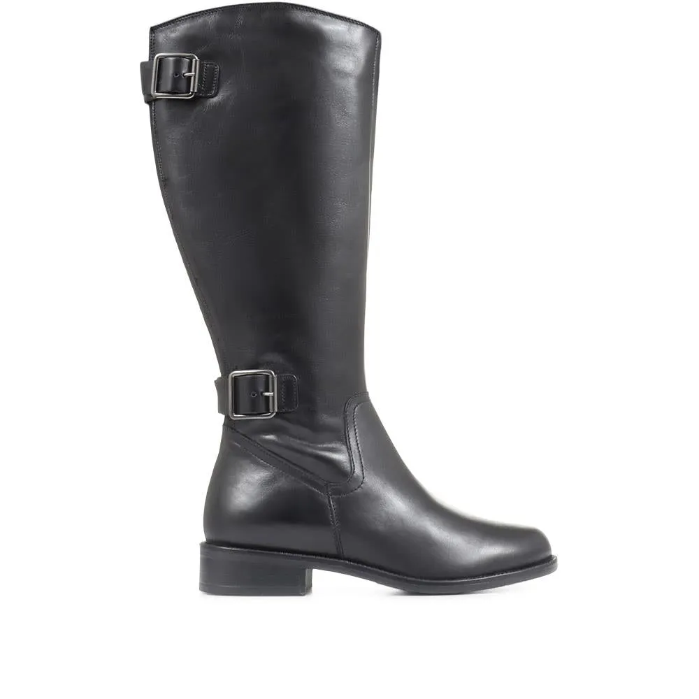 Carrara Wide Calf Boots - CARRARAL / 321 024