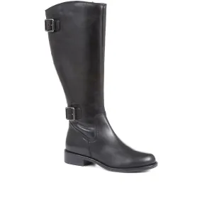 Carrara Wide Calf Boots - CARRARAL / 321 024